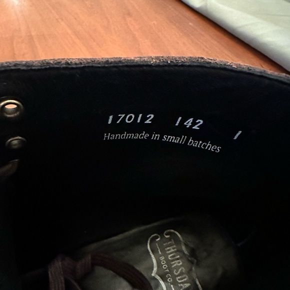 Thursday Boot Company Men’s Brown Leather Lace Up Boots (Size 9.5) - Picture 14 of 14